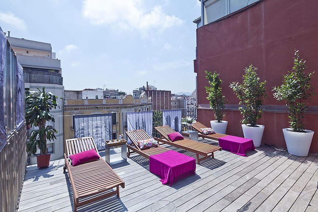 Apartment Barcelona Rentals - Pool Terrace In City Center Exterior foto